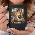 Walk By Faith Not By Sight Christian Western Cowboy Boots Coffee Mug Personalized Gifts