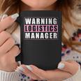 Warning Logistics Manager コーヒーマグ 面白い贈り物