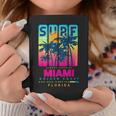 Wear Miami Florida Miami Colorfulunrise Graphic コーヒーマグ 面白い贈り物