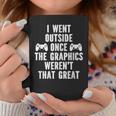 I Went Out Once Graphics Wernot That Great Gamer コーヒーマグ 面白い贈り物