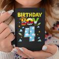 Western Family Birthday Boy 4 Cowboy 4Th Birthday Coffee Mug Personalized Gifts
