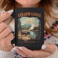 Yellowstone National Park Vintage Hiking Camping Coffee Mug Personalized Gifts