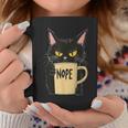 おかしな猫 コーヒーマグと黒猫 Nope コーヒーマグ 面白い贈り物