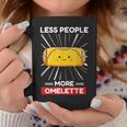 かわいい カワイイ オムレツ 少ない人 もっとオムレツ コーヒーマグ 面白い贈り物