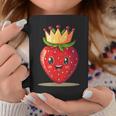 かわいいストロベリーロイヤルティで面白いタッチ。 コーヒーマグ 面白い贈り物