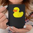 かわいいラバーダックイエローグラフィックかわいいラバーダック コーヒーマグ 面白い贈り物