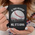 ここは天国か？アイオワ・ビンテージ・ベースボール・コーン・フィールズ コーヒーマグ 面白い贈り物