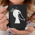 みんな大好きハシビロコウ 動かない鳥 はしび郎クラブ オリジナルデザイン イラスト おもしろ モノクロ コーヒーマグ 面白い贈り物