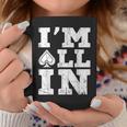 アイムオールイン ポーカーシャツ ポーカープレイヤー カード ギャンブラー コーヒーマグ 面白い贈り物