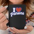 アイ・ラブ・パーソンズ コーヒーマグ 面白い贈り物