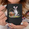 イースターデー 猫 バニー 耳 卵 イースター ウサギ 男性 女性 キッズ コーヒーマグ 面白い贈り物