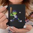 カエルの野球、カエルの野球、カエルの野球選手 コーヒーマグ 面白い贈り物