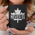 カナダ Never 51 Never 51Sttate カナダ カナダ 国旗 コーヒーマグ 面白い贈り物