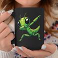 カマキリ、おかしなカマキリ コーヒーマグ 面白い贈り物