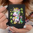 キュート レプリコーン ユニコーン シャムロック 聖パトリックデー ガールズ キッズ コーヒーマグ 面白い贈り物