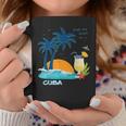 キューバ 熱帯の風景 ハバナ ギフト お土産 カリブ海 ヤシの木 冒険 コーヒーマグ 面白い贈り物