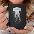 クラゲ 恋人 イラスト 動物 アート グラフィック クラゲ コーヒーマグ 面白い贈り物