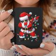 クリスマス サンタクロース ダビングダンス クリスマスライト 家族 コーヒーマグ 面白い贈り物