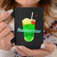 クリームソーダ・夏【 サマータイム 】メロンソーダ 緑 リゾート・夏 大好き 昭和 レトロ コーヒーマグ 面白い贈り物