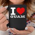 グアム I Heart Guam I Love Guam コーヒーマグ 面白い贈り物