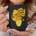 ゴッホのひまわりの現代美術の絵画 コーヒーマグ 面白い贈り物