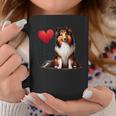 シェルティ・ドッグ・ママ、シェットランド・シープドッグ・ママ コーヒーマグ 面白い贈り物