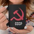 ソ連ロシアソビエト連合ハンマー 胸に鎌 Cccp付き コーヒーマグ 面白い贈り物