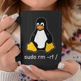 タックスlinuxペンギン-Sudorm-Rfコンピューターサイエンスコンピューター Tux Linux コーヒーマグ 面白い贈り物