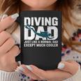 ダイビング お父さん ヴィンテージ スキューバ ダイバー 父 スキューバダイビング コーヒーマグ 面白い贈り物