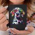 ダルメシアンとサングラスの犬 ダルメシアンが大好きです コーヒーマグ 面白い贈り物