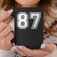 チームジャージーナンバー87 スポーツギフト コーヒーマグ 面白い贈り物