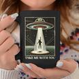 テイク・ミー・ウィズ・ユー エイリアン Ufo クローズエンカウンター ロズウェル エリア51 長袖tシャツ コーヒーマグ 面白い贈り物