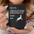ディア・ジョン コーヒーマグ 面白い贈り物