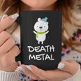 デスメタル ホッキョクグマ Cute Polar Bear Metalhead Death Metal コーヒーマグ 面白い贈り物