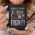 ドナルド・トランプ拳ポンプ We Fight American Flag Trump 2024 コーヒーマグ 面白い贈り物