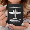 ドルニエdo217ドイツ第二次世界大戦爆撃機 コーヒーマグ 面白い贈り物