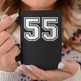 ナンバー55 スポーツジャージ ラッキーお気に入り番号 コーヒーマグ 面白い贈り物