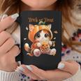 ハロウィン わがまま猫 ねこ ラーメン好き かわいい おもしろ マンガ コーヒーマグ 面白い贈り物