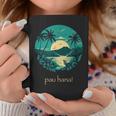 ハワイ語のパウハナはハッピータイムを意味します コーヒーマグ 面白い贈り物