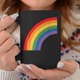 ハーフレインボー Roygbiv カラフルラッキーレインボー コーヒーマグ 面白い贈り物