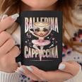 バレリーナ カプチーナ イタリアン ブレイン ロート ファニー カプチーノ ミーム コーヒーマグ 面白い贈り物