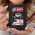 パトカー 消防車 救急車 ファーストレスポンダーデザイン コーヒーマグ 面白い贈り物