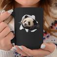 パンダ 面白いtシャツ メンズ 動物 グッズ おもしろ 面白い 服 ネタ 動物 珍獣 熊猫 コーヒーマグ 面白い贈り物