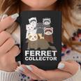 フェレット コレクター ファニー フェレット 恋人 コーヒーマグ 面白い贈り物