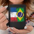 フランス ブラジルの旗 コーヒーマグ 面白い贈り物