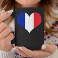 フランス国旗ラブハートフランス国旗 コーヒーマグ 面白い贈り物