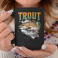 ブラウントラウト 釣り アウトドア 自然愛好家 淡水魚 コーヒーマグ 面白い贈り物