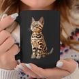 ベンガル猫 レオパード猫 レオパデット かわいいベンガル猫 コーヒーマグ 面白い贈り物