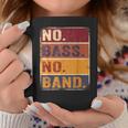 ベーシスト 楽器 エレキベース ノーバス ノーバンド コーヒーマグ 面白い贈り物