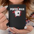 ポーカーマン、ポーカープレイヤー。 コーヒーマグ 面白い贈り物